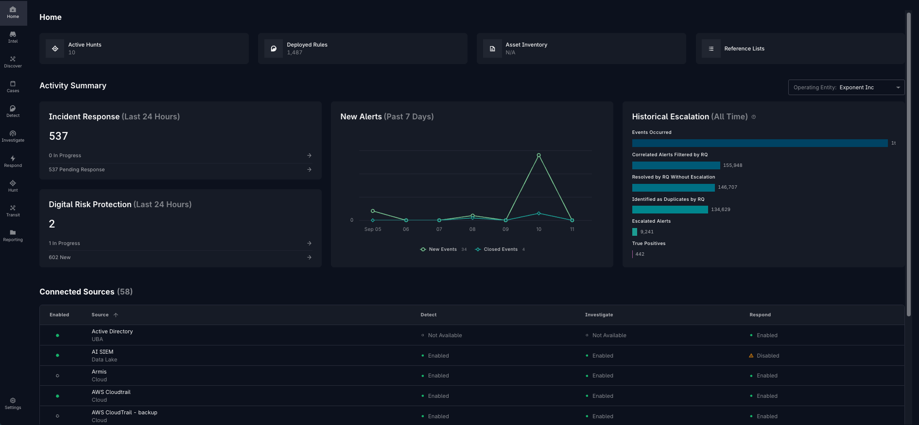 GreyMatter Home Page Screenshot